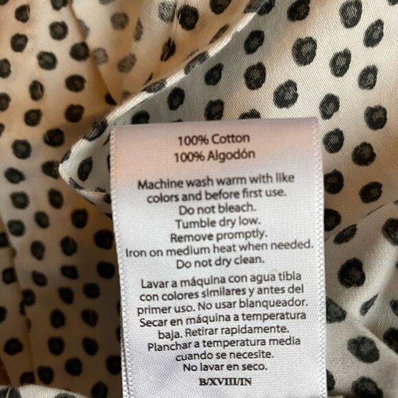 Better Homes and Gardens Spotted Bed Flat Top Sheet - Picture 2 of 6